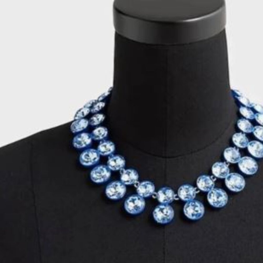 J. Crew Brulee Statement Necklace Never Worn - Picture 3 of 4